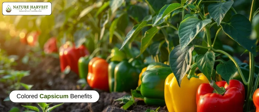 colored capsicum benefits