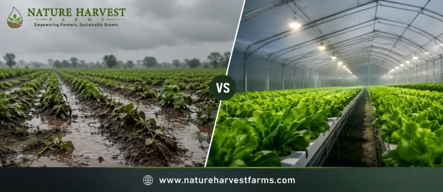 hydroponic farming in monsoon
