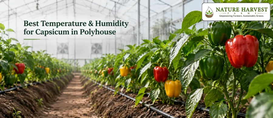 capsicum temperature requirement