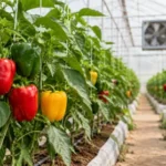 ideal temperature for capsicum